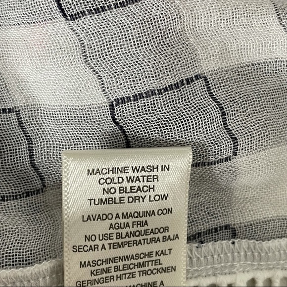 CLOTH & STONE sleeveless gingham top | M - Picture 7 of 7